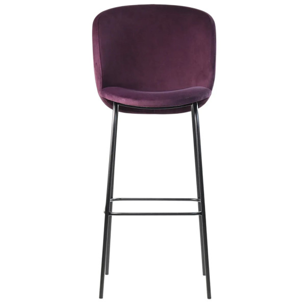 Барный стул Lovko Lilo Винный вельвет-1