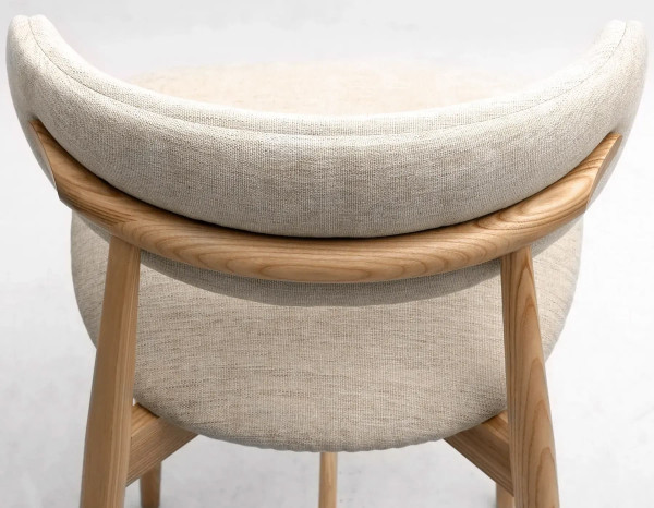 Барний стілець Lovko Panda New Натуральний ясен/бежевий Superior 02-10