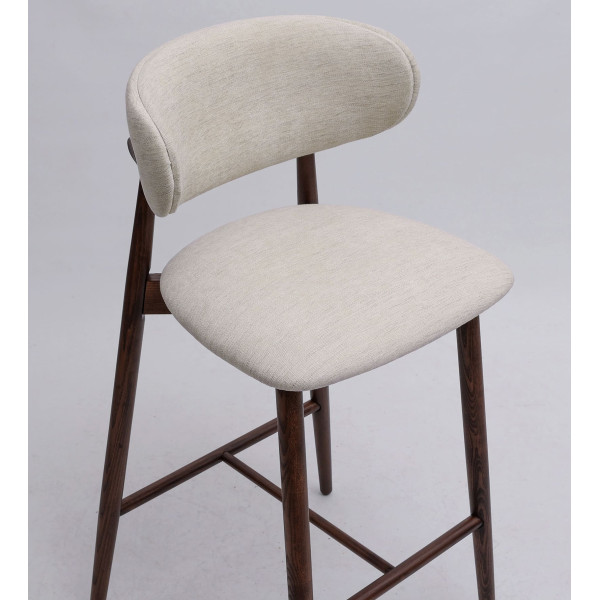 Барный стул Lovko Panda New Темный орех/бежевый Superior 02-5