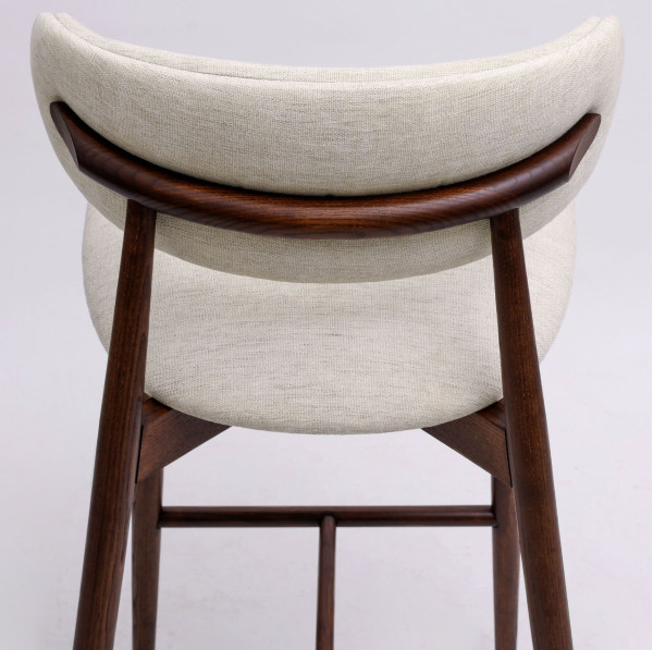 Барный стул Lovko Panda New Темный орех/бежевый Superior 02-12