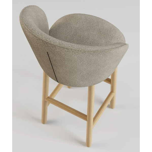 Барний стілець Lovko Stitch Натуральний ясен/Node 07-4