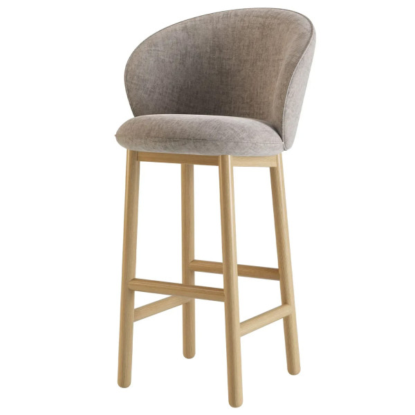 Барний стілець Lovko Stitch Натуральний ясен/Vouge 14-2