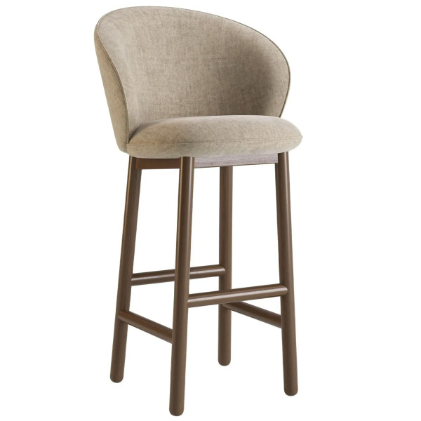 Барний стілець Lovko Stitch Темний горіх/Vouge 02-0