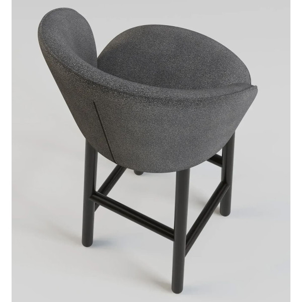 Барний стілець Lovko Stitch Чорний/Node 19-4