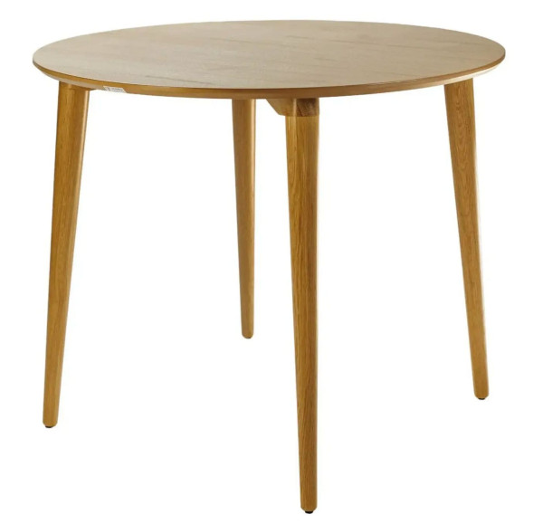 Стол обеденный Lovko Dan Натуральный дуб d-90 см-0