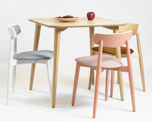 Стіл обідній Lovko Dan Натуральний дуб 80х80 см-3