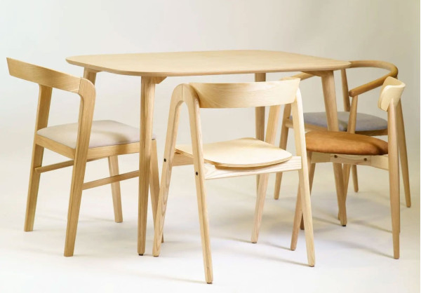 Стол обеденный Lovko Dan Натуральный дуб 120х80 см-3