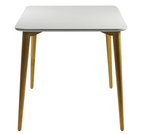 Стол обеденный Lovko Dan Белый/натуральный дуб 120х80 см-2