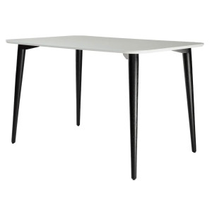 Стол обеденный Lovko Dan Белый/черный 120х80 см