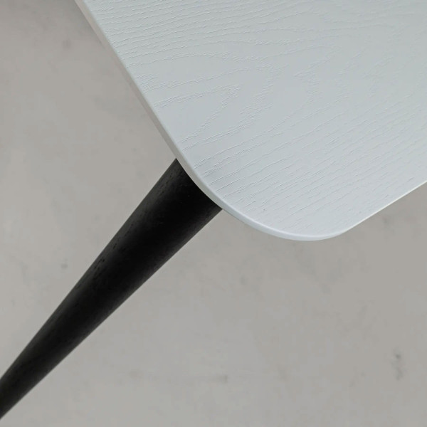 Стіл обідній Lovko Dan Білий/чорний 120х80 см-5