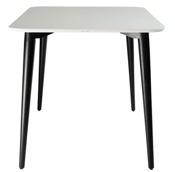 Стіл обідній Lovko Dan Білий/чорний 120х80 см-3