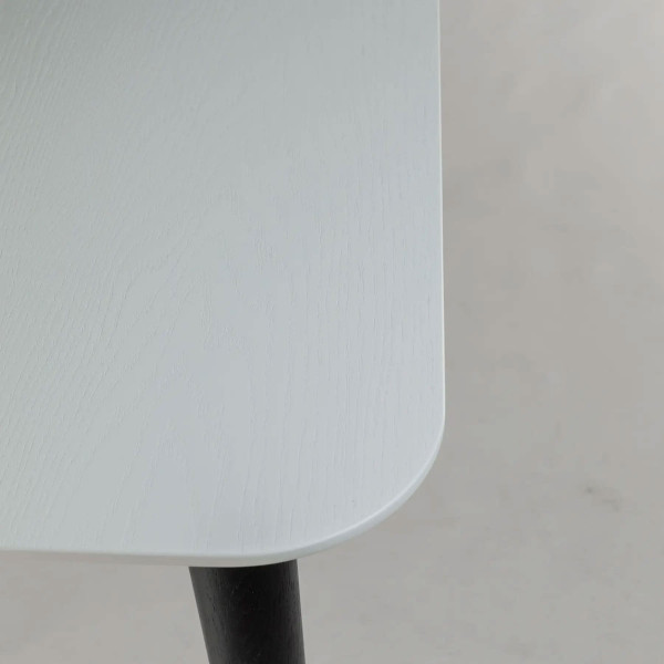 Стіл обідній Lovko Dan Білий/чорний 120х80 см-4