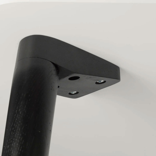 Стіл обідній Lovko Dan Білий/чорний 120х80 см-6