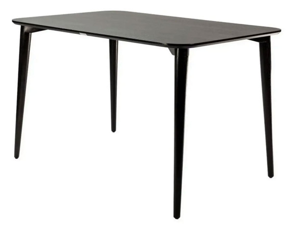 Стіл обідній Lovko Dan Чорний 120х80 см-0