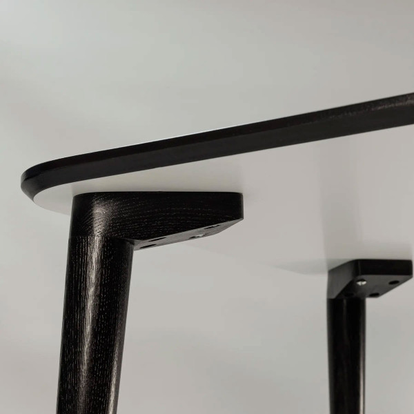 Стіл обідній Lovko Dan Чорний 120х80 см-5