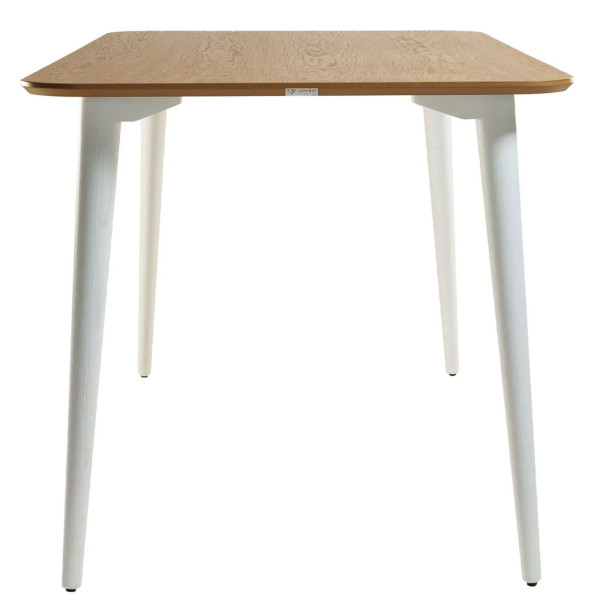 Стіл обідній Lovko Dan Натуральний дуб/білий 140х80 см-3