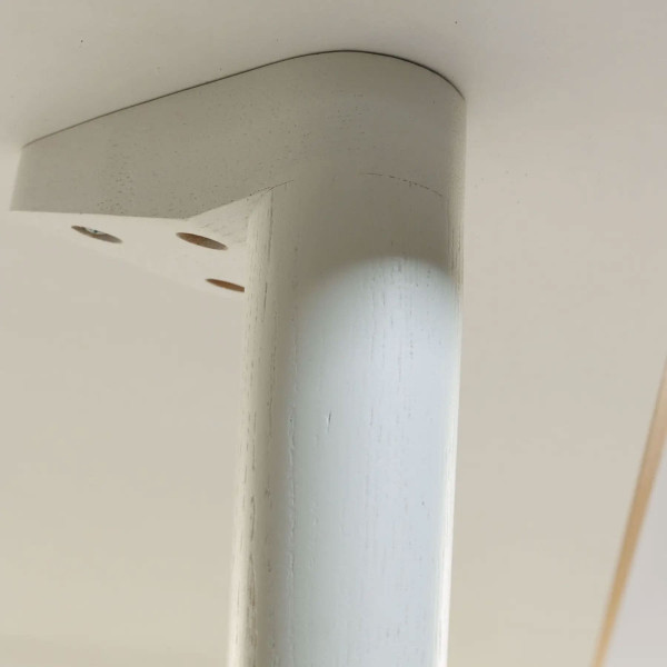 Стіл обідній Lovko Dan Натуральний дуб/білий 140х80 см-7