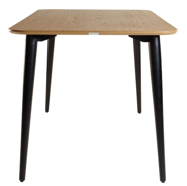 Стол обеденный Lovko Dan Натуральный дуб/черный 140х80 см-2