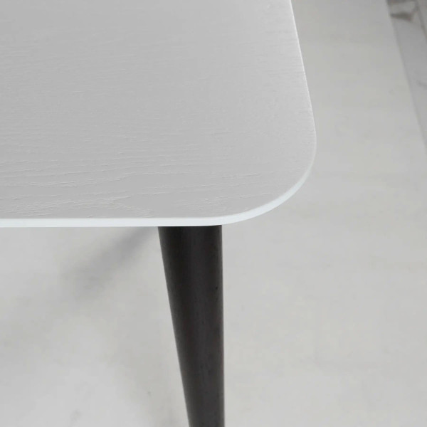 Стол обеденный Lovko Dan Белый/черный 140х80 см-4