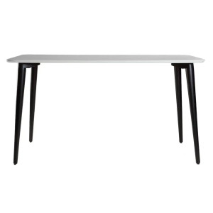 Стол обеденный Lovko Dan Белый/черный 140х80 см