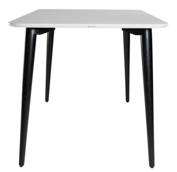 Стол обеденный Lovko Dan Белый/черный 140х80 см-2