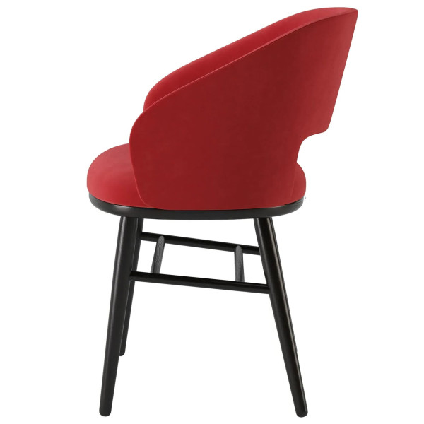 Стул Lovko Dolphin Черный/Venus velvet 2926-4