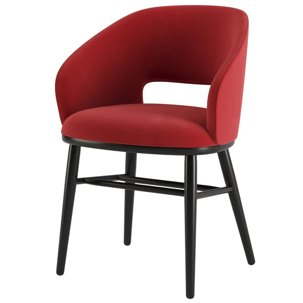 Стул Lovko Dolphin Черный/Venus velvet 2926-1