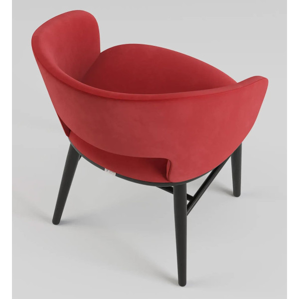 Стул Lovko Dolphin Черный/Venus velvet 2926-7