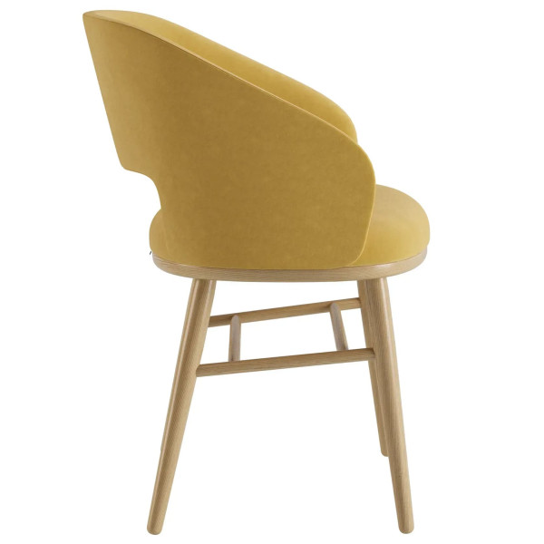 Стул Lovko Dolphin Натуральный ясень/Venus velvet 2936-3