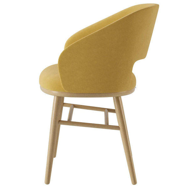 Стул Lovko Dolphin Натуральный ясень/Venus velvet 2936-4