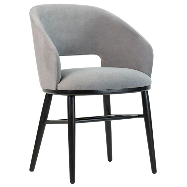 Стул Lovko Dolphin Серый/черный-0