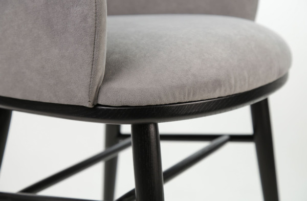 Стул Lovko Dolphin Серый/черный-9