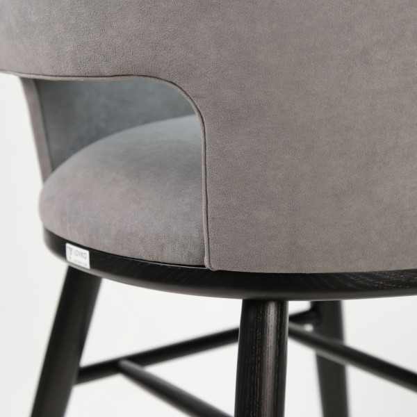 Стул Lovko Dolphin Серый/черный-10