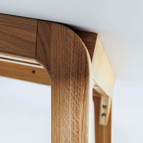 Стол обеденный Lovko Floki Натуральный дуб d-120 см-6