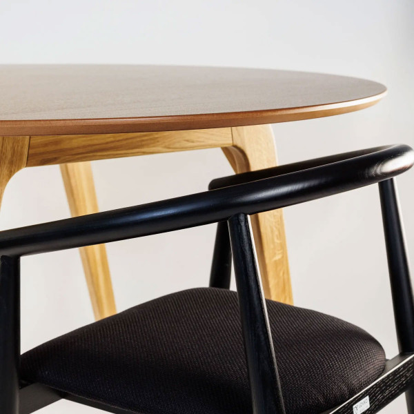 Стол обеденный Lovko Floki Натуральный дуб d-120 см-5