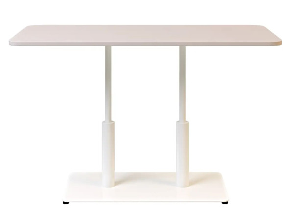 Стол Lovko Ibiza Soft Double light Белый металл/кешемир ДСП 120x70 см-0