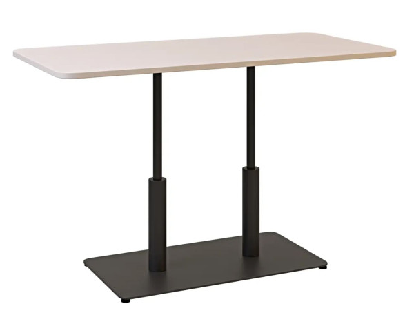 Стол Lovko Ibiza Soft Double light Черный металл/кешемир ДСП 120x70 см-1