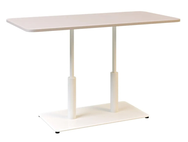 Стол Lovko Ibiza Soft Double light Белый металл/кешемир ДСП 120x70 см-1