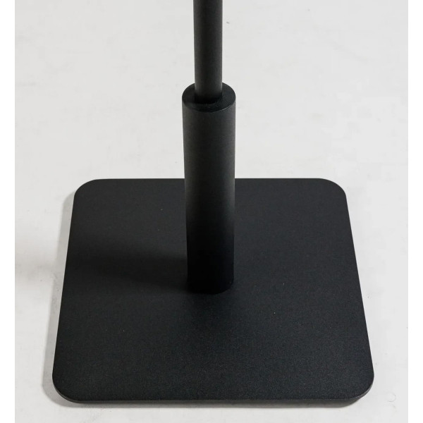 Стол Lovko Ibiza Soft light Черный металл/дуб ДСП текстура 60x60 см-6