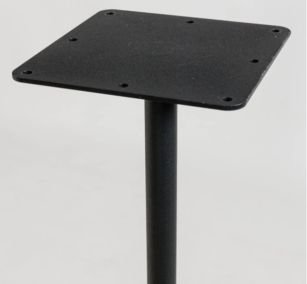 Стол Lovko Ibiza Soft light Черный металл/дуб ДСП текстура 60x60 см-4