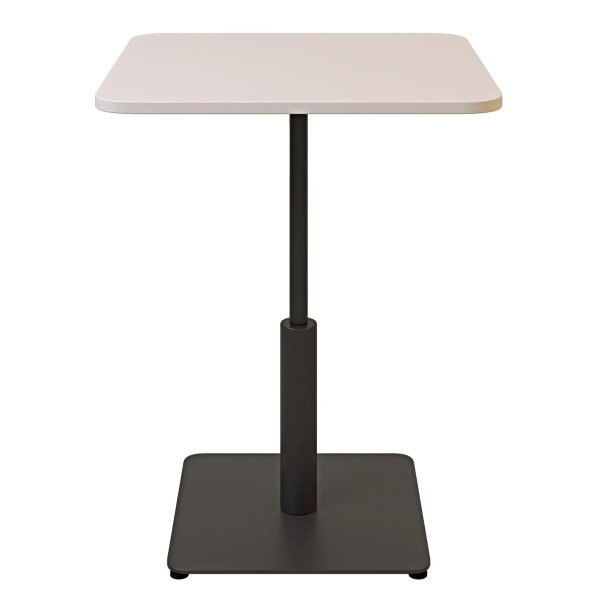 Стол Lovko Ibiza Soft light Черный металл/кашемир ДСП 60x60 см-0