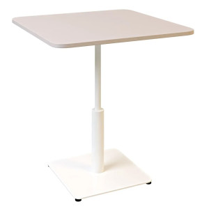 Стіл Lovko Ibiza Soft light Білий метал/кешемір ДСП 70x70 см