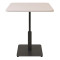 Стол Lovko Ibiza Soft light Черный металл/кешемир ДСП 70x70 см-1-thumb
