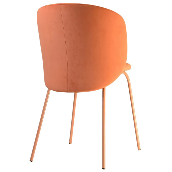 Стілець Lovko Lilo Exclusive Terracotta Velvet-5