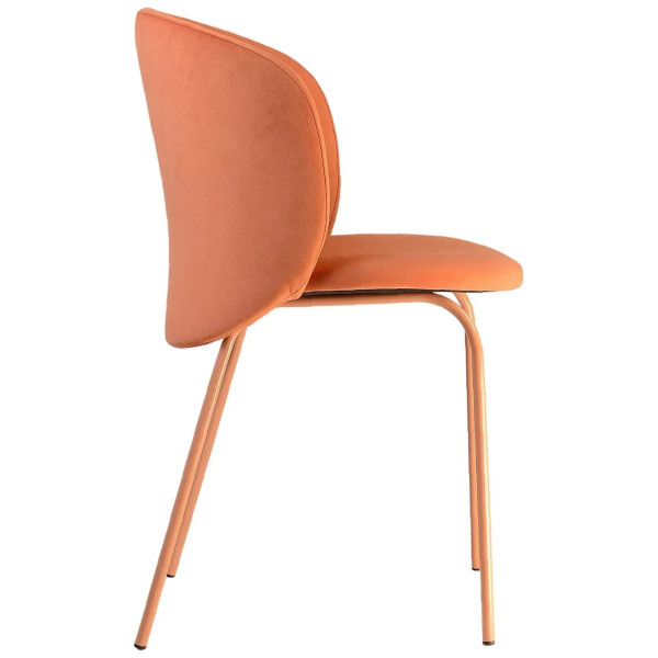 Стілець Lovko Lilo Exclusive Terracotta Velvet-4