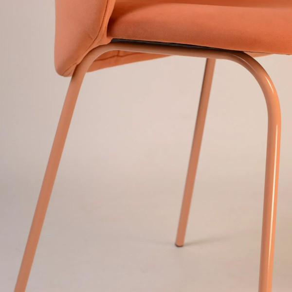 Стілець Lovko Lilo Exclusive Terracotta Velvet-10