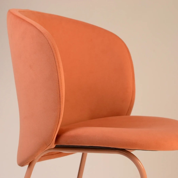 Стілець Lovko Lilo Exclusive Terracotta Velvet-7