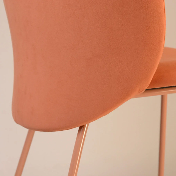 Стілець Lovko Lilo Exclusive Terracotta Velvet-9