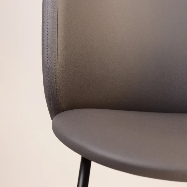 Стул Lovko Lilo Серый Экокожа-6