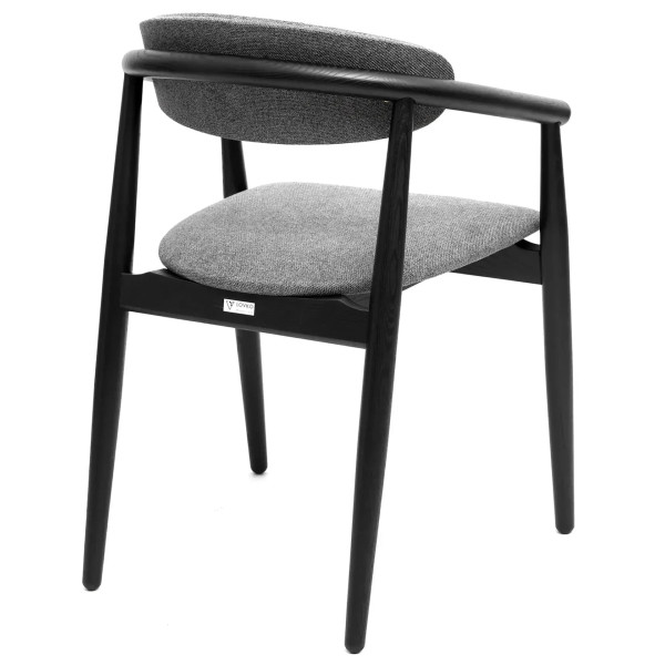 Стул Lovko Mamont soft Черный/Austin 19-3